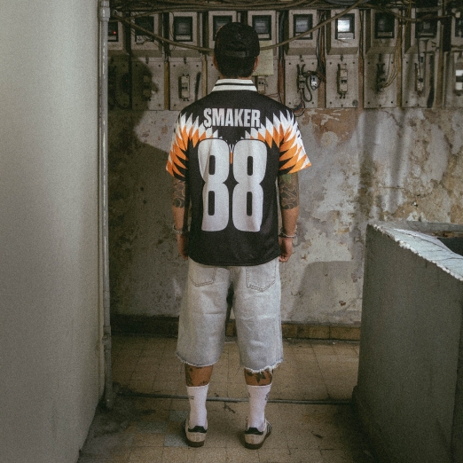 88 FOOTBALL CLUB JERSEY IN BLACK