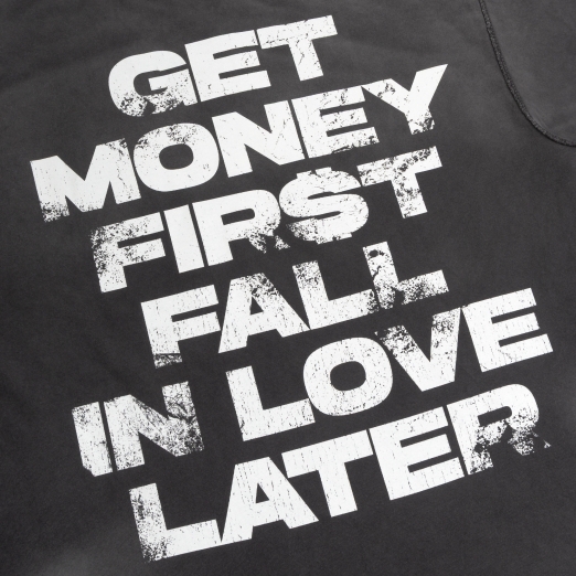 SINNER WORLD WASHED TEE IN GREY