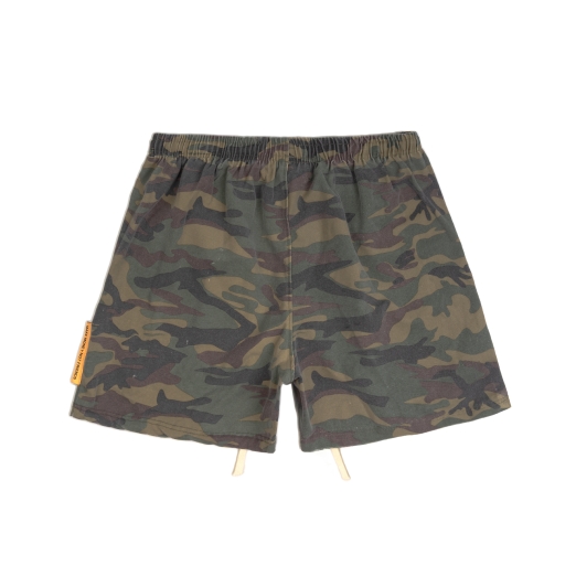 LOGO KHAKI SHORTS IN CAMO
