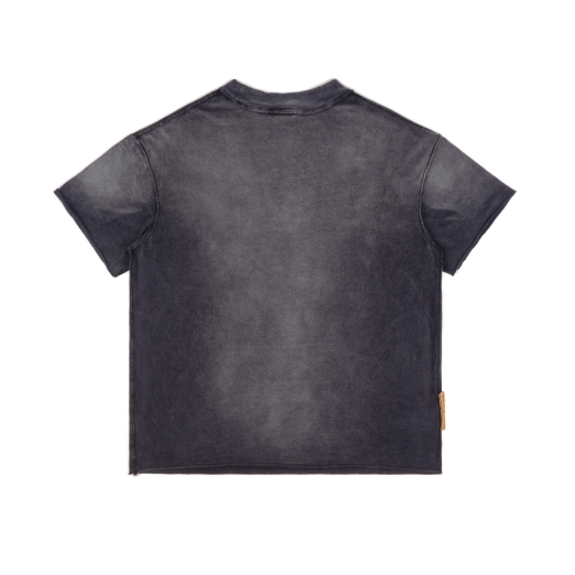 MONEY IN MY MIND WASHED TEE IN GREY