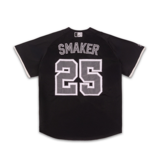 THE $ BASEBALL JERSEY IN BLACK