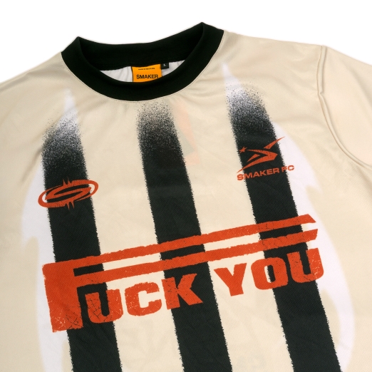 F$$$ YOU JERSEY IN CREAM