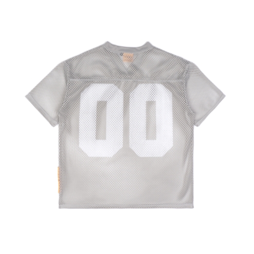 PROPERTY MESH BOXY TEE IN GREY