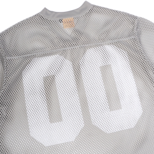 PROPERTY MESH BOXY TEE IN GREY