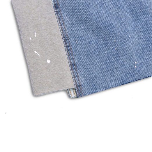 SWEAT PANTS MIX JEANS