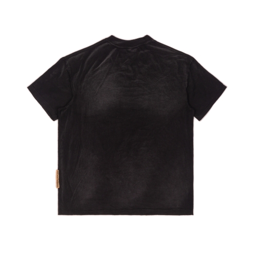 ALWAYS N FOREVER RICH SHORT SLEEVES WASHED TEE IN BLACK