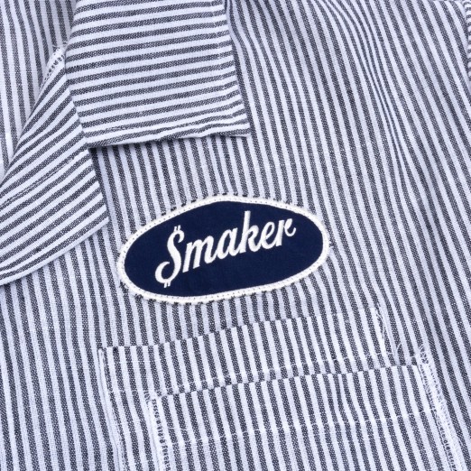 HUSTLER AUTOGARAGE STRIPE SHIRT