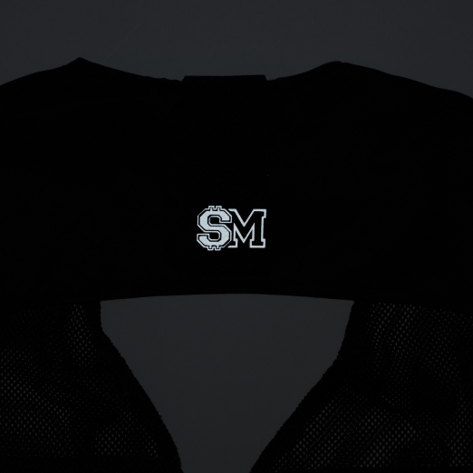 UTILITY VEST JACKET IN BLACK V2