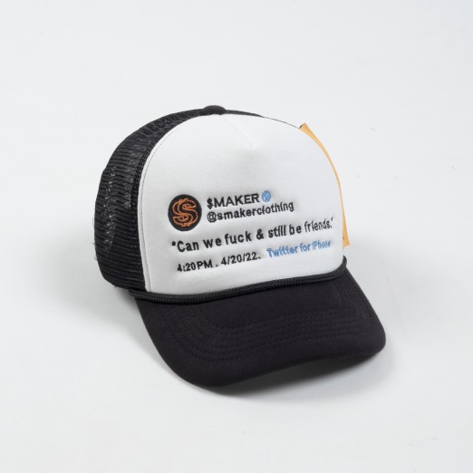 STILL BE FRIENDS TRUCK HAT IN BLACK