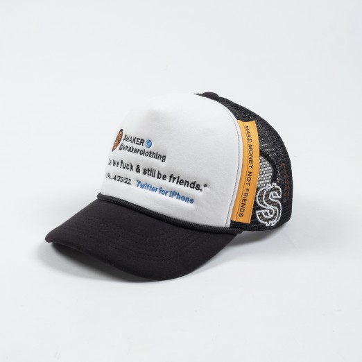 STILL BE FRIENDS TRUCK HAT IN BLACK