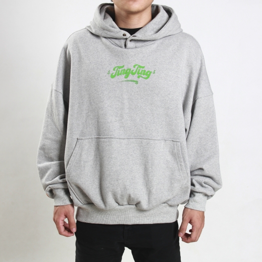TING TING HOODIE IN GREY