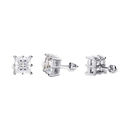 SQUARE DIAMONDS EARRING