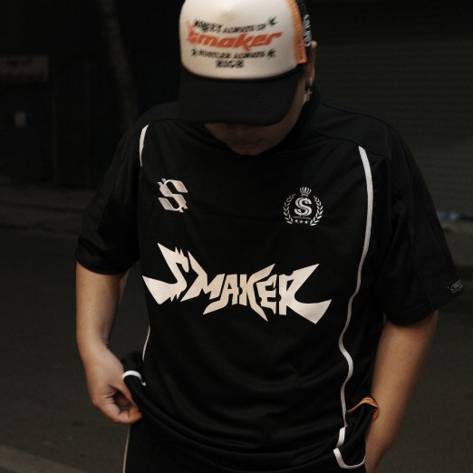 HUSTLER CLUB JERSEY IN BLACK