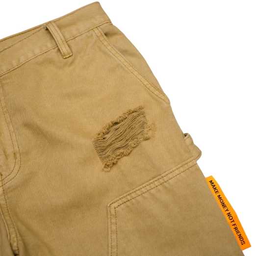 $MAKER x SWE CARGO FLARE PANTS IN BROWN