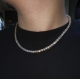 TENNIS NECKLACE IN GOLD