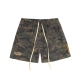 LOGO KHAKI SHORTS IN CAMO