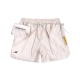 SHORT NYLON EXTRA POCKET IN CREAM