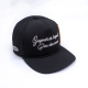 GAGNER DE LARGENT NYLON SNAPBACK IN BLACK