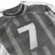 FOOTBALL LONG SLEEVE WAFFLE WASHED TEE