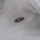 LOGO ESSENTIALS TEE IN WASHED GREY