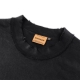 SMOKE LOGO WASHED TEE IN BLACK