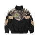 LEAF CAMO JACKET IN BLACK