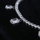 5 DIAMONDS ICED OUT NECKLACE