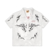 TRIBAL DRAGON SHIRT IN WHITE