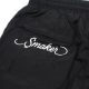 HUSTLERS RACING NYLON SHORT IN BLACK 