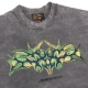 TRIBAL LOGO WASHED TEE IN GREY