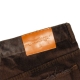 WRINKLE WASHED BAGGY JEANS IN BROWN