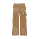 SPLASHED FLARE JEANS IN OCHRE
