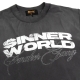 SINNER WORLD WASHED TEE IN GREY