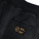 LOGO STRIPES WASHED SWEAT PANTS IN BLACK