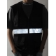 UTILITY VEST JACKET IN BLACK V2
