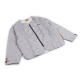 LOGO PUFFER JACKET IN GREY