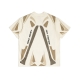 RACING TEE IN TAN
